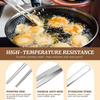 Кухонные щипцы с нескользящей ручкой, 12 дюймов, из нержавеющей стали, для приготовления пищи, для подачи еды, BBQ, гриля