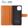 For iPhone 15 Stand Case Biobased Eco-Friendly RPET RPVB Slim Phone Cover with Wallet