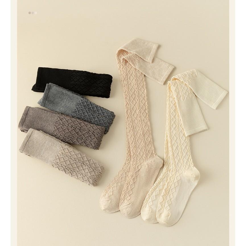 Шерстяные гольфы для осени и зимы, утолщенные, теплые, длинные, японские, скрученные из жареного теста, универсальные, без катышков, высокие, длинные чулки