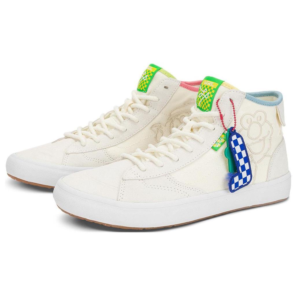 Унисекс кроссовки Sesame Street x Vans The Lizzie с вышивкой персонажей, разноцветные VN0A4BX1448