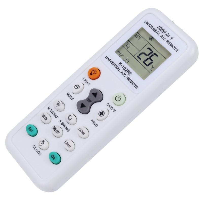 Universal K-1028E Low Power Consumption 1000 In 1 Air Condition Remote LCD A/C Remote Control Controller for LG,Guqiao,Haier,etc