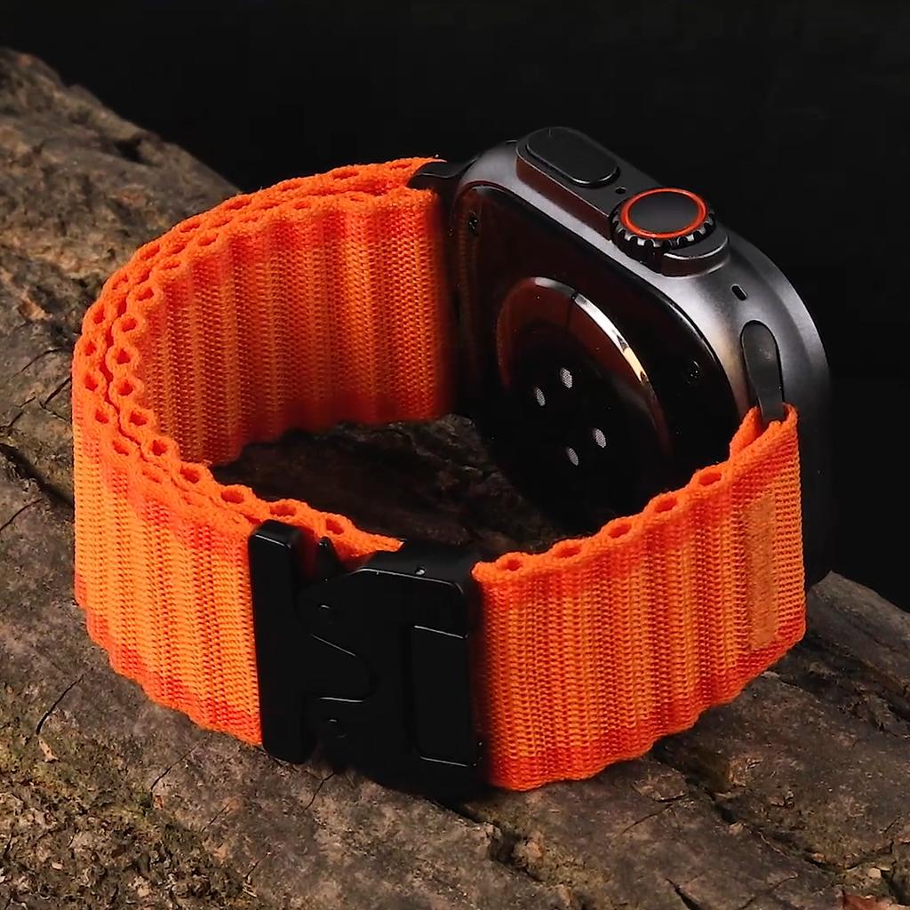 Parachute Straps For Apple Watch ultra 2 band 49mm 46mm 45mm 41mm 42mm 38mm nylon Bracelet IWatch Series 10 9 8 7 3 SE 44mm 40mm