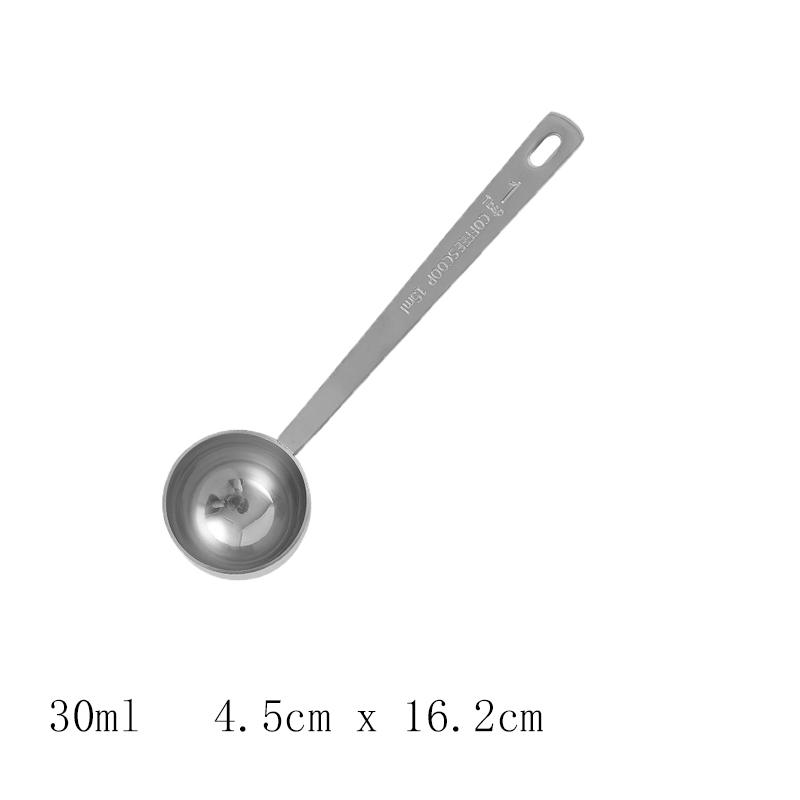 2/3 шт 15/30 мл нержавеющая сталь мерная ложка для кофе длинная ручка кофейная ложка принадлежности для выпечки инструмент ложка кухонный инструмент