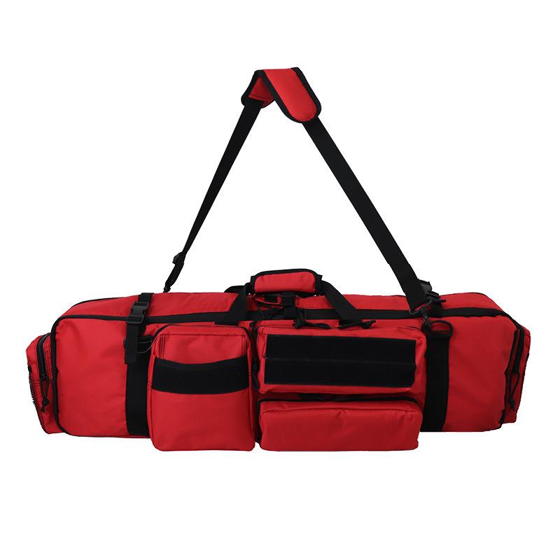 Тактическая сумка для переноски рыболовных снастей M249 Outdoor Loading Heavy Carrying, многофункциональная сумка для рыбалки