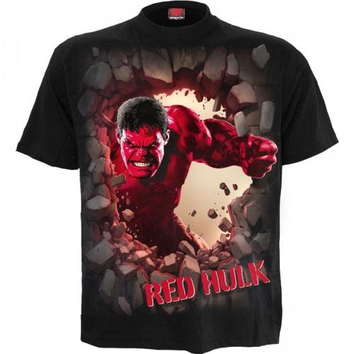Marvel Comics Unisex Adult Captain America Red Hulk T-Shirt