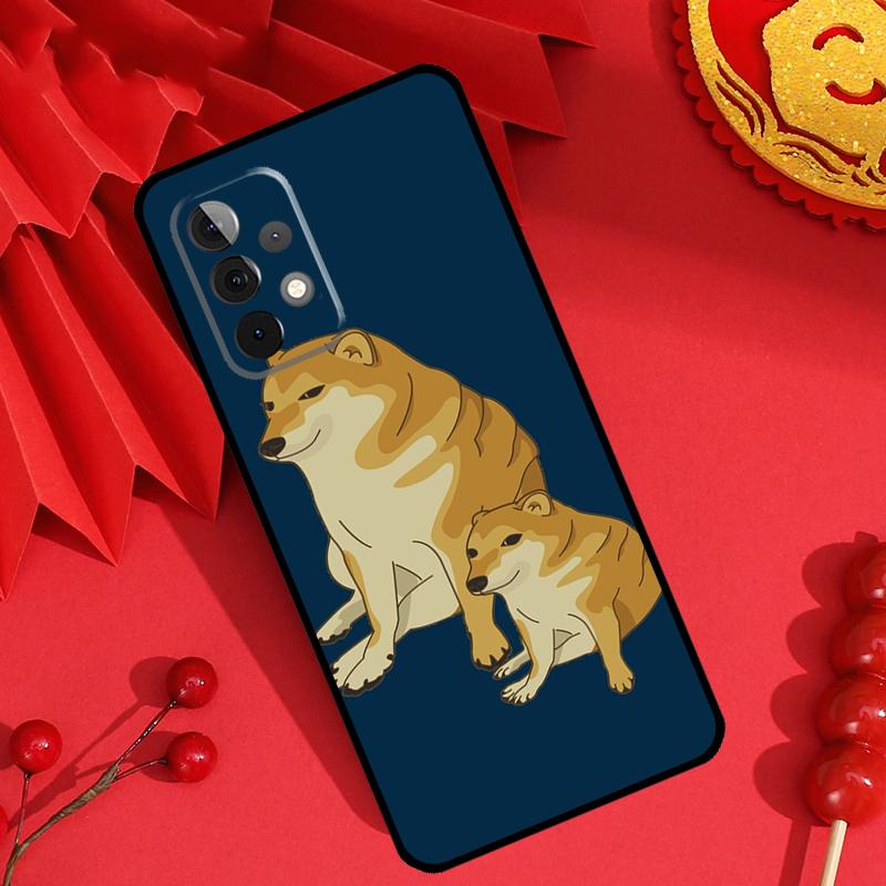 Чехол Cheems Doge для Samsung Galaxy M34 M54 M32 M52 M15 M11 M12 M13 M14 M06 M16 M36 M56 M31 M53 M35 M55