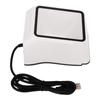 Barcode Scanner 1D 2D Ultra Decoding Quick Response Automatic QR Scanner for Mobile Payment White