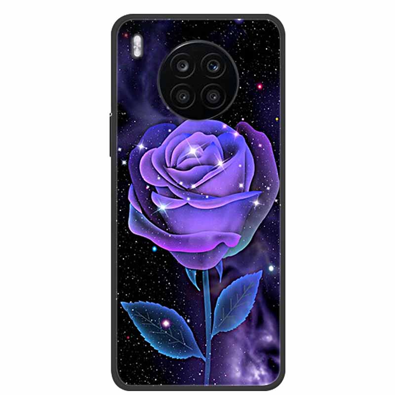 For Honor 50 Lite Case Shockproof Soft silicone TPU Back Cover For Huawei Honor 50 Lite Phone Cases Honor50 Lite Cute Cartoon