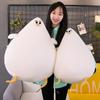 Super Soft Four-sided Elastic Seagull Throw Pillow Internet Celebrity Plush Toy for Girls Birthday Gift Doll Internet Celebrity Explosion