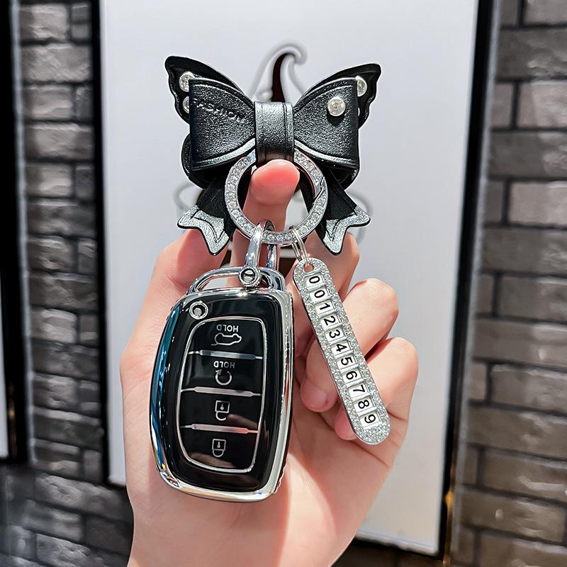 Чехол-защита для брелока автомобиля Hyundai Creta Ix35 Ix45 I10 I30 I40 Tucson Santa Fe Rena Sonata Elantra Azera