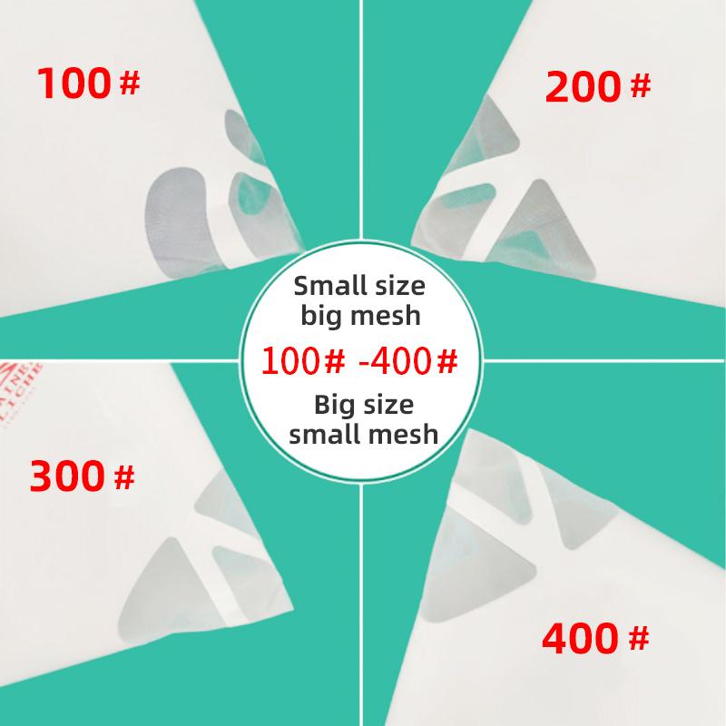 Spray Paint Filter Paper Funnel Disposable Paint Stain Filter Paper Filter Screen Funnel 100/120/150/200/250/300/350/400