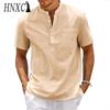 Men's Fashion Casual Solid Color Print Tops & T-shirts