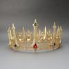 Retro Palace King Prince Princess Big Crown Male Crown Performance Performance Banquet Accessories Hair Accessories Headdress