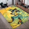 Lucario Collection Anti-Slip Floor Mat, Rectangular Carpet for Bedroom, Sofa Area & Living Room, Home Decor