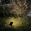 Solar Outdoor Warm Light Landscape Spotlight