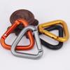 Camping Snap Triangle Aluminum Zinc Zinc Alloy Outdoor Accessories Carabiner Keychain Hook Buckle