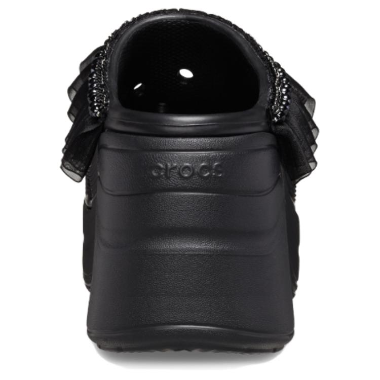 Crocs Eva Casual Versatile Clogs Women Footwear Black 210689-001