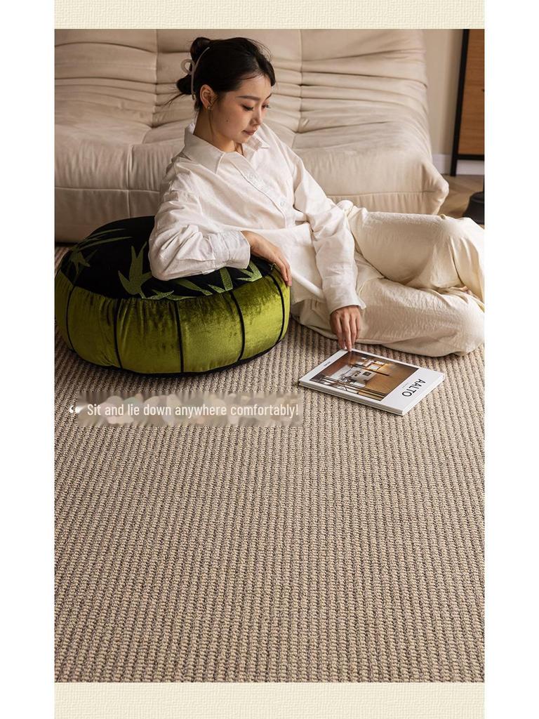 2024 Японский чайный домик Имитация сизаля Напольный коврик для гостиной, спальни и доски для кошачьих когтей