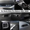 Для Geely Atlas Pro Azkarra Приборная панель автомобиля, стойка, вентиляционное отверстие, рамка, наклейки, автомобильная рама, оконная панель, вентиляционное отверстие