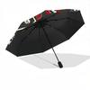 1pc Vampire Gothic Automatic Umbrella - 8-Rib Portable Folding Black Iron Frame for Outdoor, Beach, Travel, Beach Umbrella,104