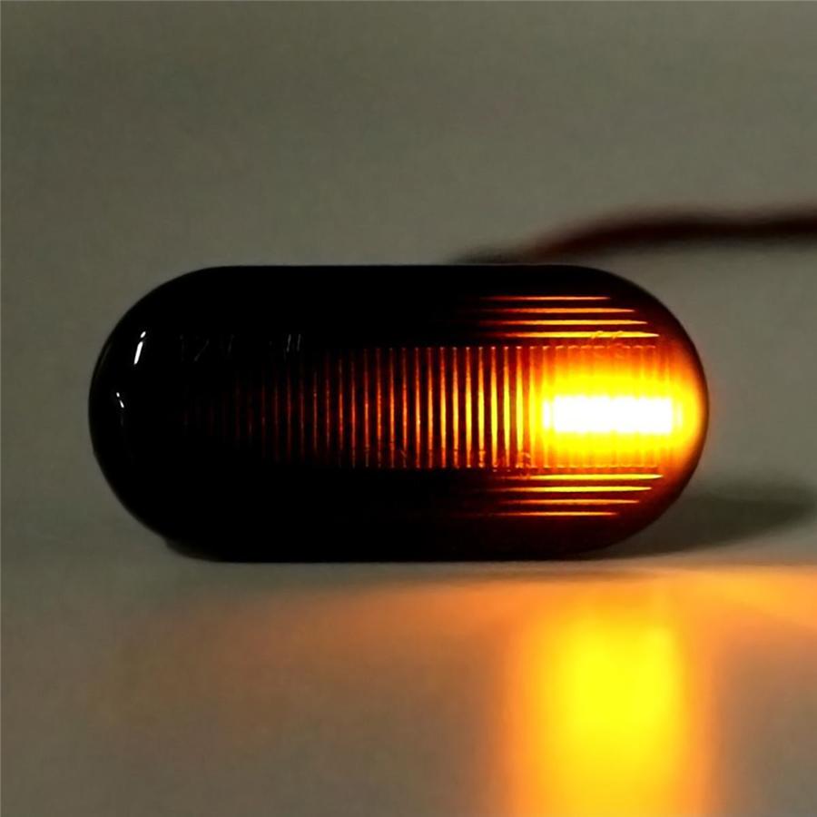 Динамический светодиодный повторитель бокового указателя поворота для Nissan Navara 350Z Qashqai