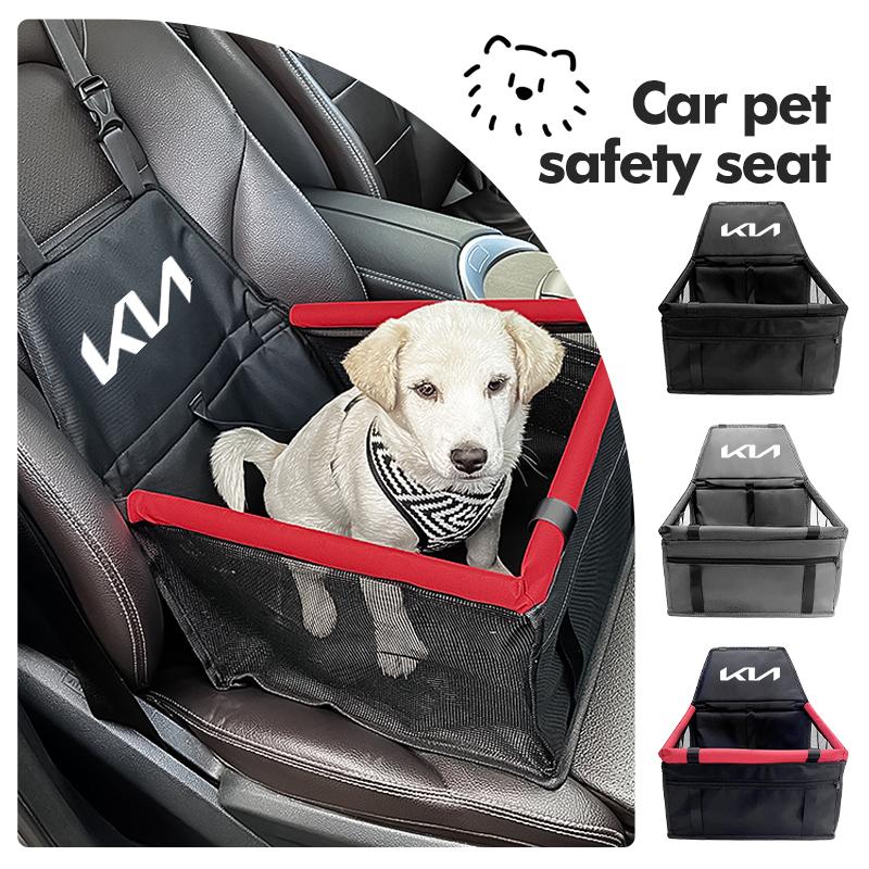 IFAE2 Car Seat Hanging Oxford Cloth Removable Washable Dog Mat Bed Bag For KIA Rio K5 K2 Sportage Ceed Sorento Picanto Stinger Soul