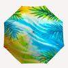 1pc Tropical Beach Automatic Open/close Folding Umbrella, Compact Portable Travel Umbrella, Cute Umbrella, Durable Construction yy260328016