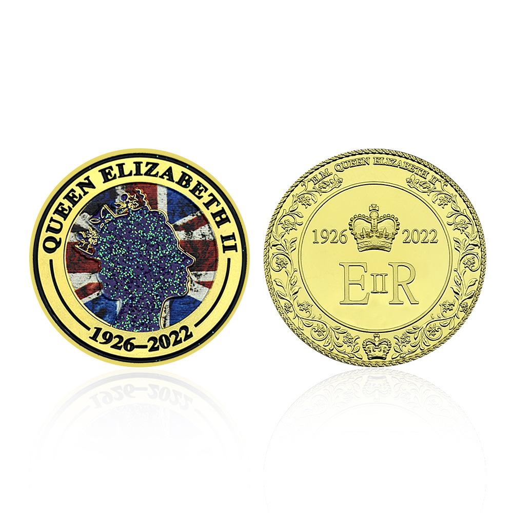 Queen of Australia, Queen Elizabeth II Coins, 1926-2022, Emblem of England, Metal Medal