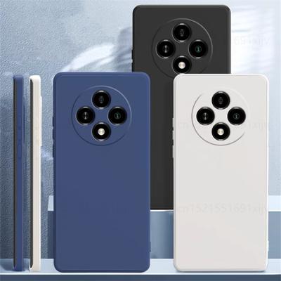Для OPPO Reno 12 F жидкий силиконовый чехол OPPO Reno12 F чехол Funda Coque мягкий TPU телефон бампер для OPPO Reno 12 F