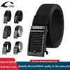 Men's Alloy Toothless Automatic Buckle Belt - Casual, Versatile Nylon for Workwear and Customization
