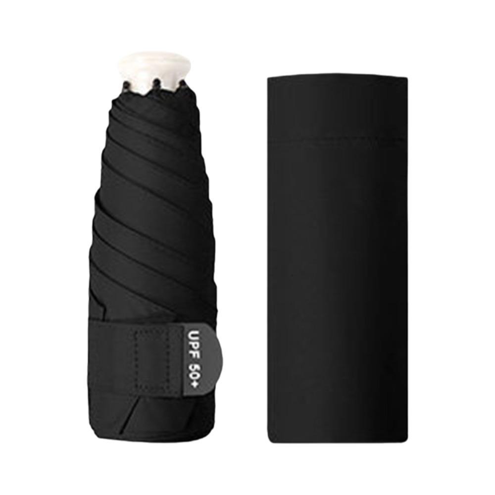 Wind Resistant Ultraviolet Protection Umbrella 5 Folding Folding Mini Sun Umbrella Pocket Carry