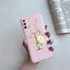 For Oppo Reno 6 Lite Case CPH2365 Cute Letters Cover Soft Silicone Case For Oppo Reno6 Lite Reno 6Lite Coque Fundas Capas Bumper
