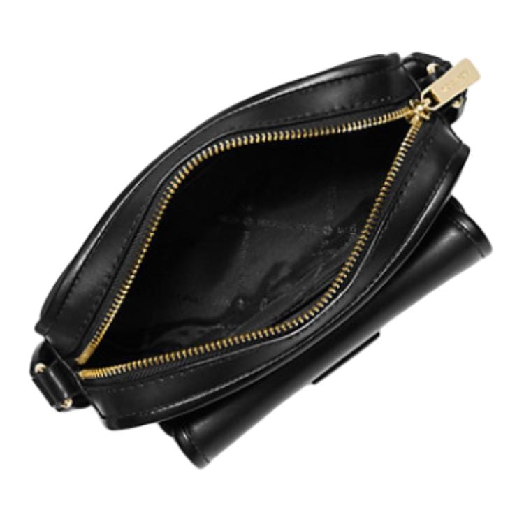 MICHAEL KORS Bradshaw Leather Shoulder Bag, Crossbody Bag Mini Women's Black 35R5G2BC0L-BLACK
