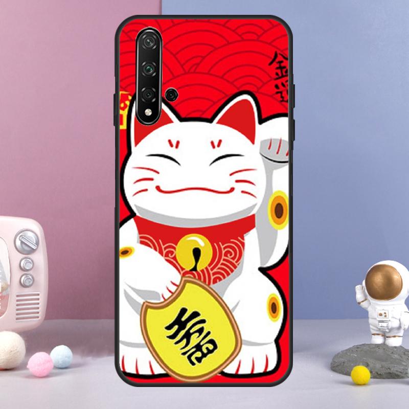 Японский Кот Удачи Для Huawei Nova 7i 8i 11i 12i 12s Y73 Y70 Y90 Y60 Y72 Y61 Y91 9 10 SE P30 Pro P40 Lite Чехол