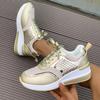 Women Sneakers New Leather Patchwork Casual Platform Shoes for Women Fashion Outdoor Running Sneakers Women De Mujer