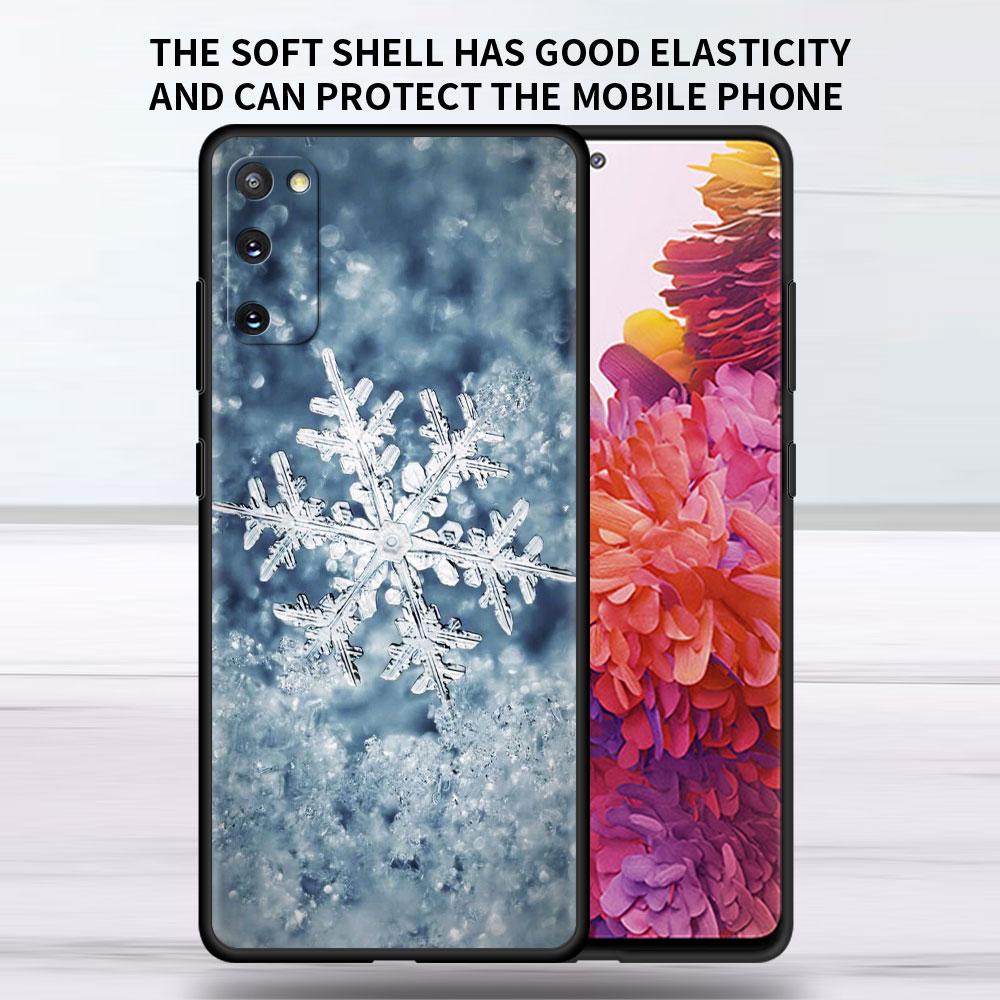 Чехол Снежинка Белоснежка для Samsung Galaxy Note 20 Ultra 10 Plus Lite 9 8 A50 A70 A30 A20e A20 A40 A10 A10e A60