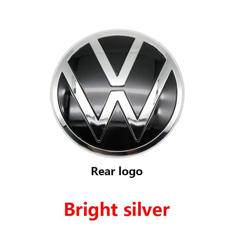 T24Volkswagen Polo Car Logo Emblem Badge Sticker for 2019-2024 Models Front Grille & Rear Trunk Auto Exterior Decoration