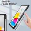 Чехол для iPad 10 с подставкой для карандашей, силиконовая задняя крышка, тонкий смарт-чехол для iPad 10-го поколения, 2022, 10,9 дюйма, модель A2696/A2757/A2777, чехол для планшета