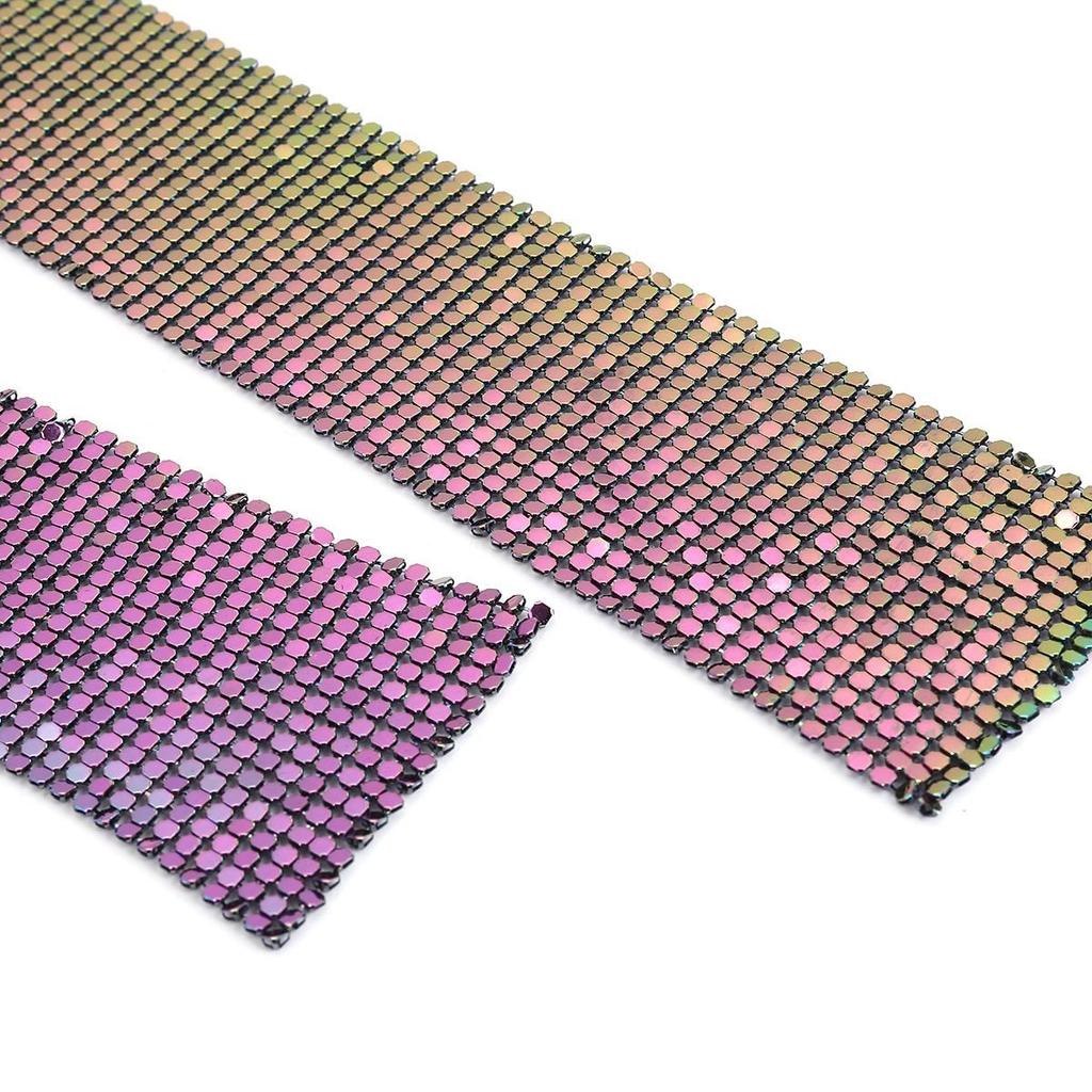 Алюминиевый сплав, вечерние, в стиле панк, эффектный блестящий шарф с блестками, женский коктейльный воротник, длинное колье