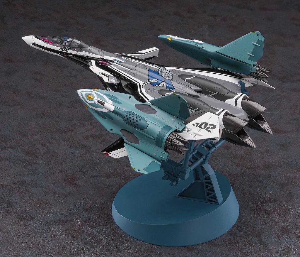 Hasegawa Macross Series Movie Version Macross Delta Siegfried Messer Boarding Machine Draken Scale Plastic Model 65844 VF-31F Machine/Hayate с Lil