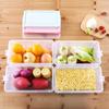 Холодильник для хранения свежих продуктов, пластиковая микроволновая печь, герметичная коробка для обеда, портативная отдельная коробка для бенто