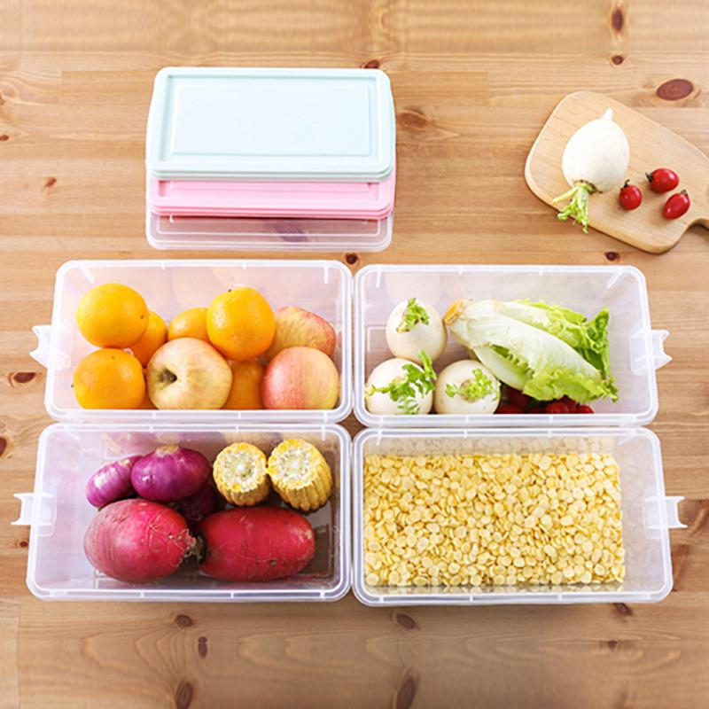 Холодильник для хранения свежих продуктов, пластиковая микроволновая печь, герметичная коробка для обеда, портативная отдельная коробка для бенто