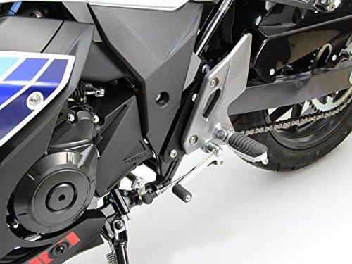 Ступенчатая смещенная пластина HURRICANE, черная GSX250R HF5307
