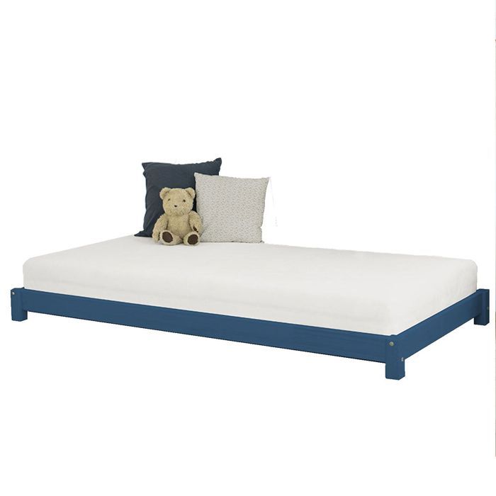 Lit enfant TEENY 90 x 190 bleu marine