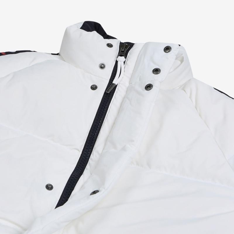 FILA Down Jackets Unisex White Stand Collar Moderate Other FS2DJB4103X-OWH