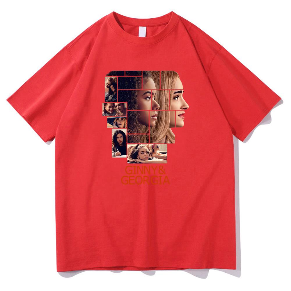 Ginny & Georgia 3 T Shirts Women Cotton Short Sleeve Tops Clothing New Creative Aesthetic Tee Adorable Graphic T Shirts Unisex