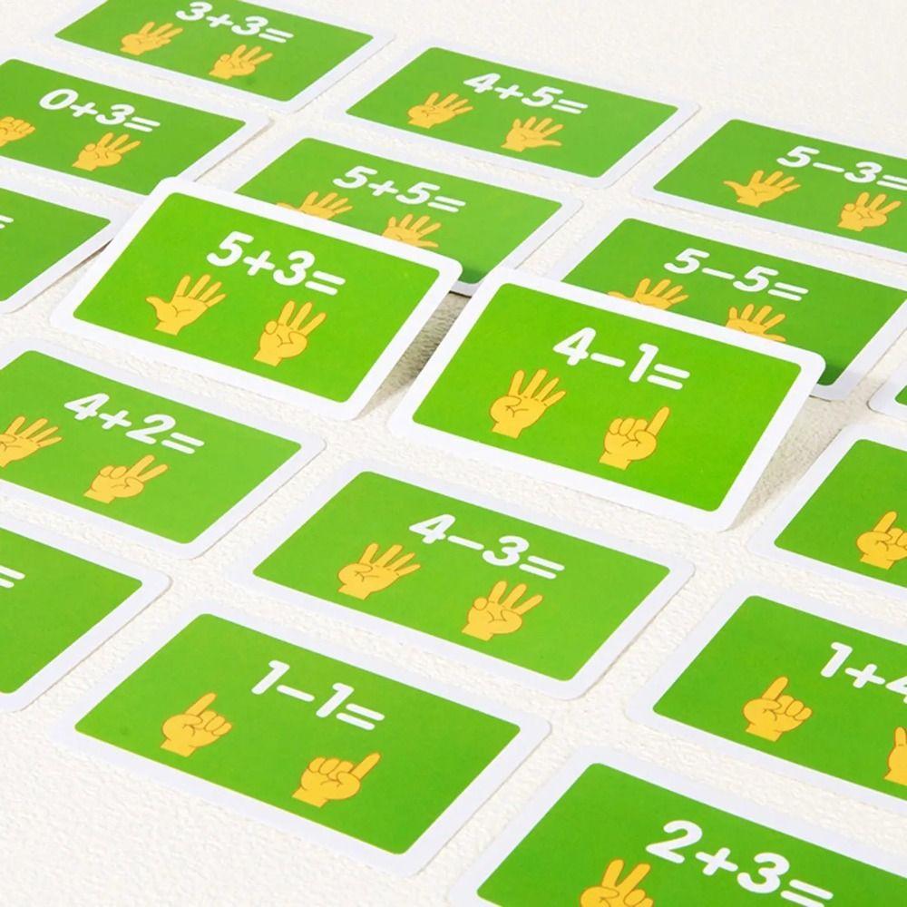 Educational Toys Clock Finger Numbers Math Toy Montessori Children Counting Toys  Birthday Gifts