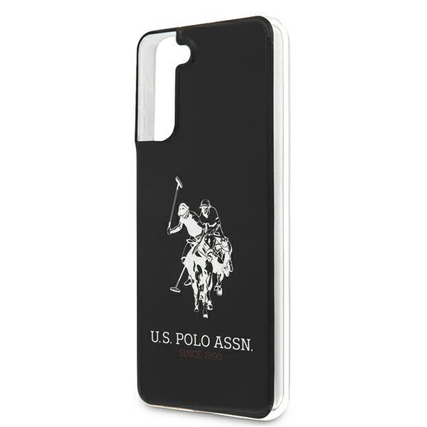 Etui do Samsung Galaxy S21 US Polo Shiny Big Logo Czarne