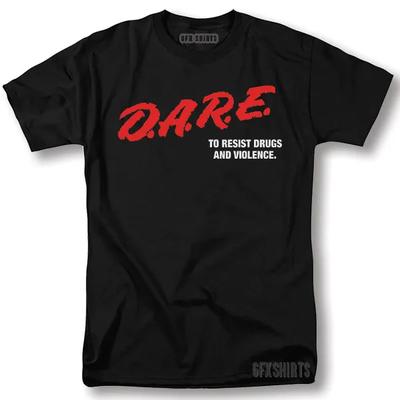 Dare Shirt Classic Dare Logo 90s Vintage Graphic Design Tshirt