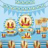 Germany Munich Oktoberfest Party Set Disposable Paper Plates Paper Cups Tissue Tablecloths Festival Supplies